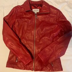 Vintage women’s Wilson’s Leather Red jacket