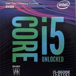 Intel core i5 8600k