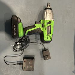 OEMTOOLS 20V MAX* Lithium-ion 1/2" Drive Cordless Impact Wrench. 