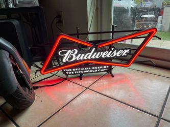 Budweiser FIFA World Cup Neon Sign