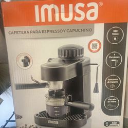 Imusa Espresso And Cappuccino Maker
