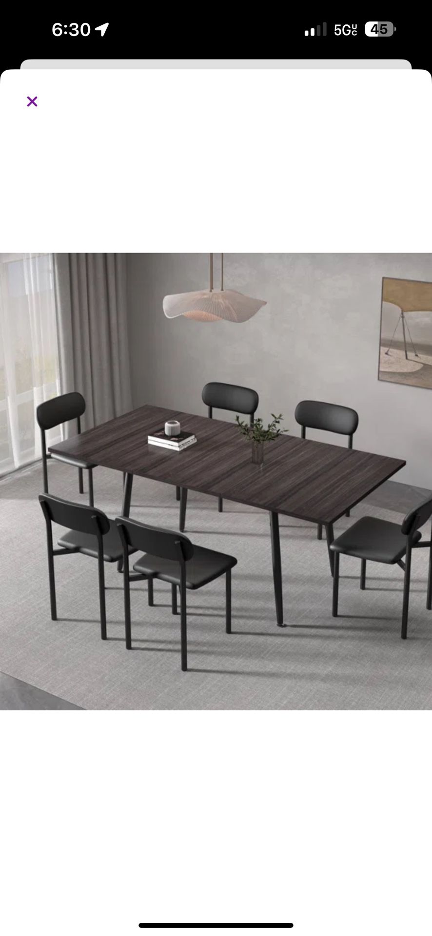 Brand New Dining Set Still In The Box