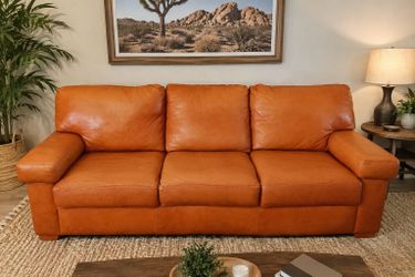 Genuine Leather Sofa