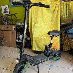 ZooDoo Koomba 52V 20Ah PEAK 1200W +35MPH- RANGE 50MILES-10”OFF ROAD TIRE-CAP. 390LBS