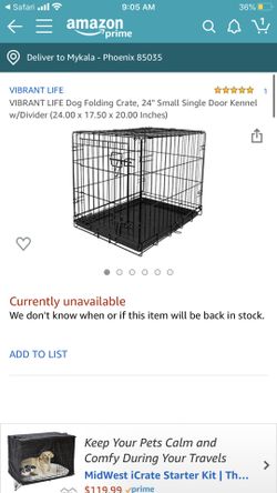 Dog training crate