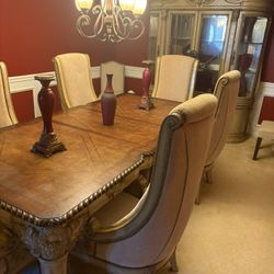 Dining room table set & china cabinet