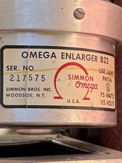 Classic Omega Enlarger B22 - circa 1970s.
