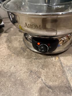 Aroma Stainless Steel Electric Slow Cooker