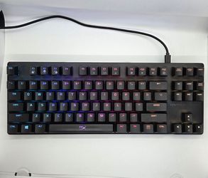 HyperX Alloy Origins Core TKL Mechanical Gaming Keyboard Aqua Tactile RGB - Open Box