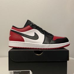 Jordan 1 Low Bred Toe - 11 M