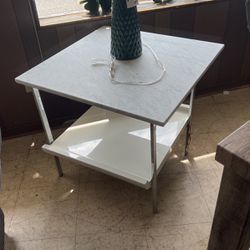 Brand new end table real marble $300