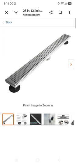 Neodrain 28" Linear Shower Drain