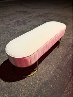 Suede Bed Bench