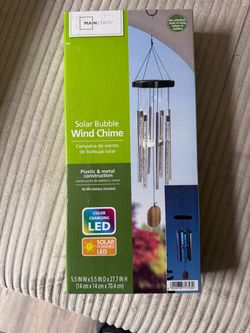 Mainstays Solar Bubble Wind Chime with LED