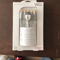 NOS Nintendo Wii Rockfish Component Cable.