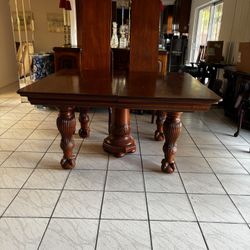 Mahogany Dining Table