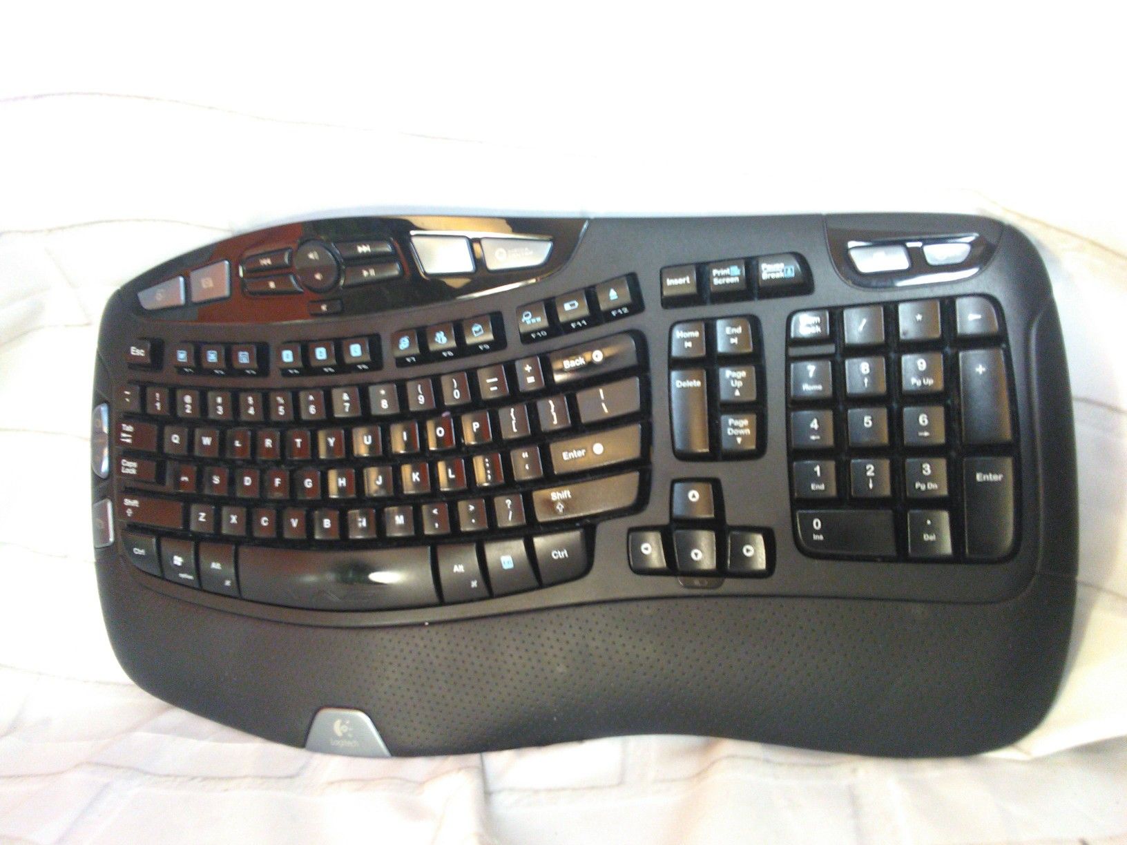 Logitech wireless keyboard computer pc laptop accessories