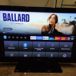 Insignia 42" 720p Plasma HDTV w/ Fire TV Stick & Remote (MSRP: $499)
