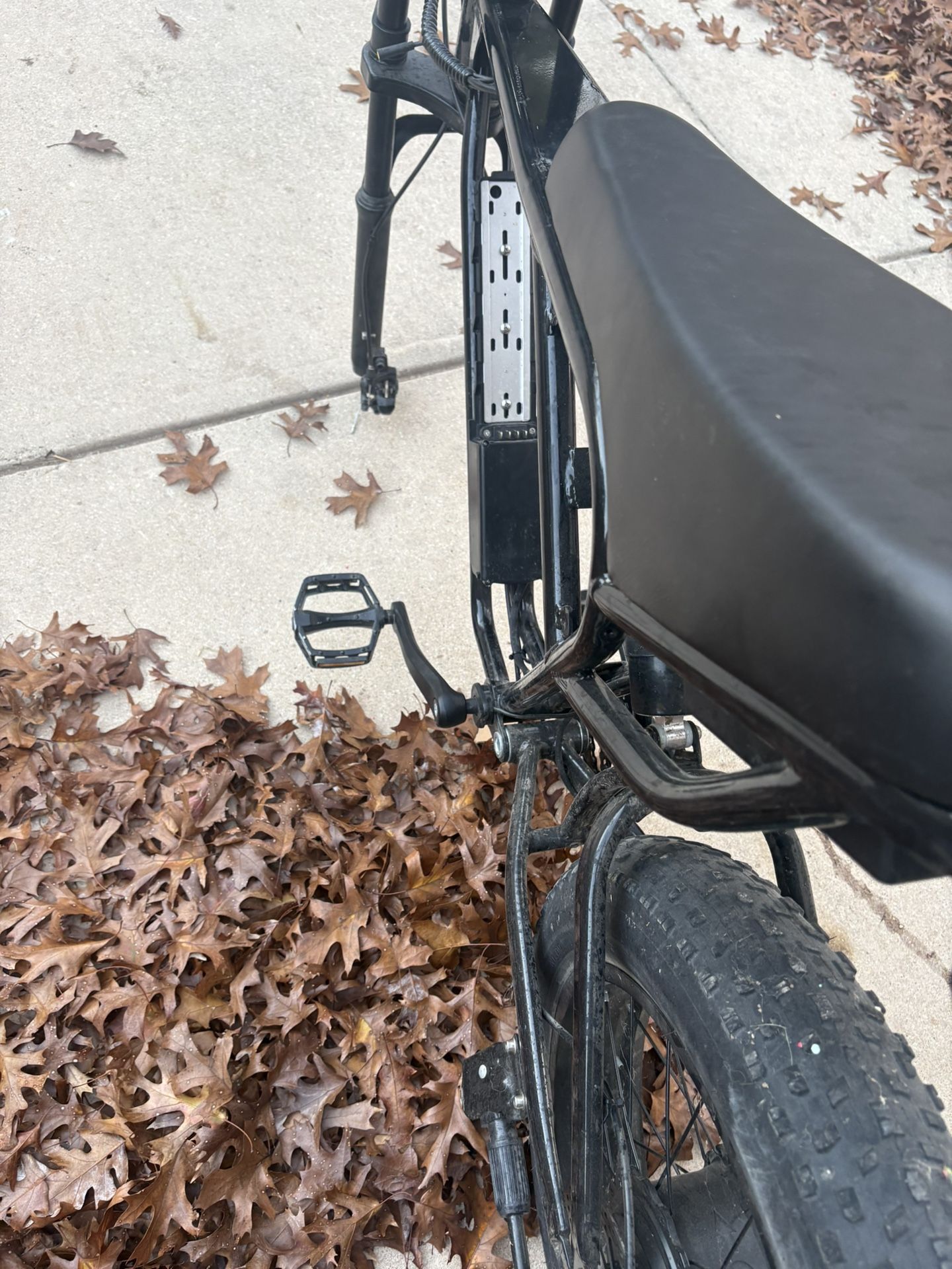 2025 ridstar q20 with 350 miles and bent forks
