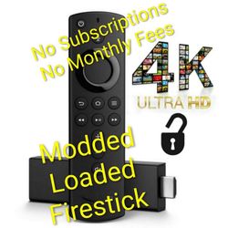 Fire 4k HD TV Streaming Device Loaded Stick Tested Ready To Go Watch Everything 