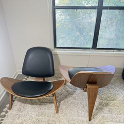 Mid Century Lounge Chairs (2) 