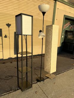 3 Floor Lamps 
