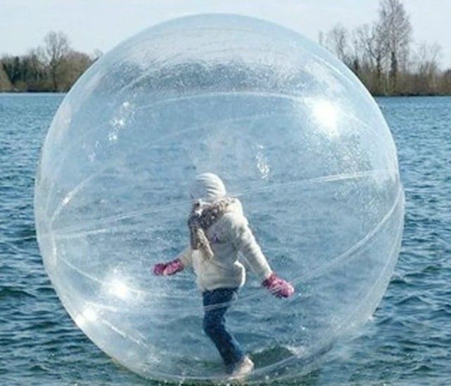 Inflatable Human Hamster Ball - 6.6 ft (Fits Child To Tall Man)