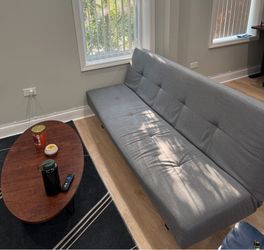 Sleep Sofa / Futon (Gray) - Great condition