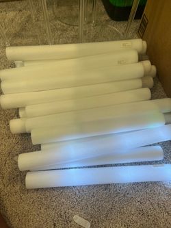 Foam glow sticks