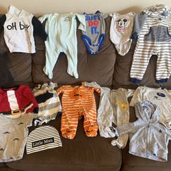 13 Pc Super cute LOT baby boy 3-6 months