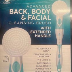 Pursonic Advanced Back Body And Facial Cleansing Brush Never used.  Perfect, perfect gift!