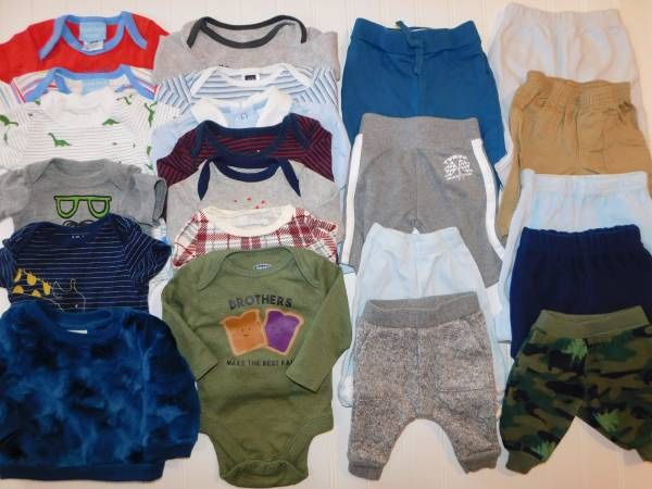 Baby Boys Clothes Newborn and 0-3 Months Winter Lot Outfits NB and 0-3M