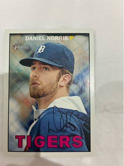Daniel Norris Baseball Card