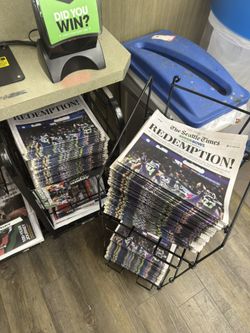 Seattle Times Superbowl Newspaper