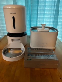 Pet Libro Granary Smart Camera Feeder + Smart Water Fountain