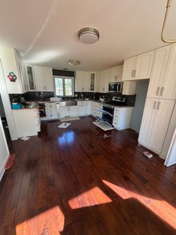 Kitchen cabinets