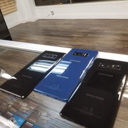Samsung note 8 PLUS free warranty ready for activation 
