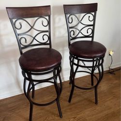 Set of 2 Bar Stools