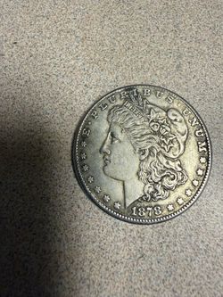 1878  one dollar coin