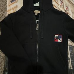 Burberry Zip up embroidery hoodie kids
