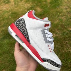 Jordan 3 Fire Red
