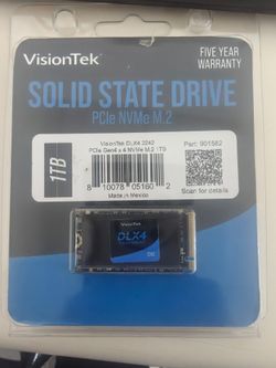 NIB sealed VisionTek 1TB NVMe DLX4 PCIe gen 4