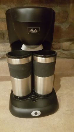 Coffee maker for 2
