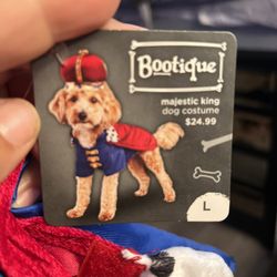 Halloween Dog Costume King - Large