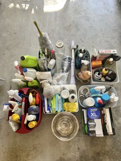 Cleaning Supplies (I Clean Homes,offices etc.)