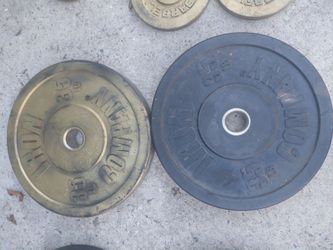 Iron Company 35 lb Olympic Weight Plates