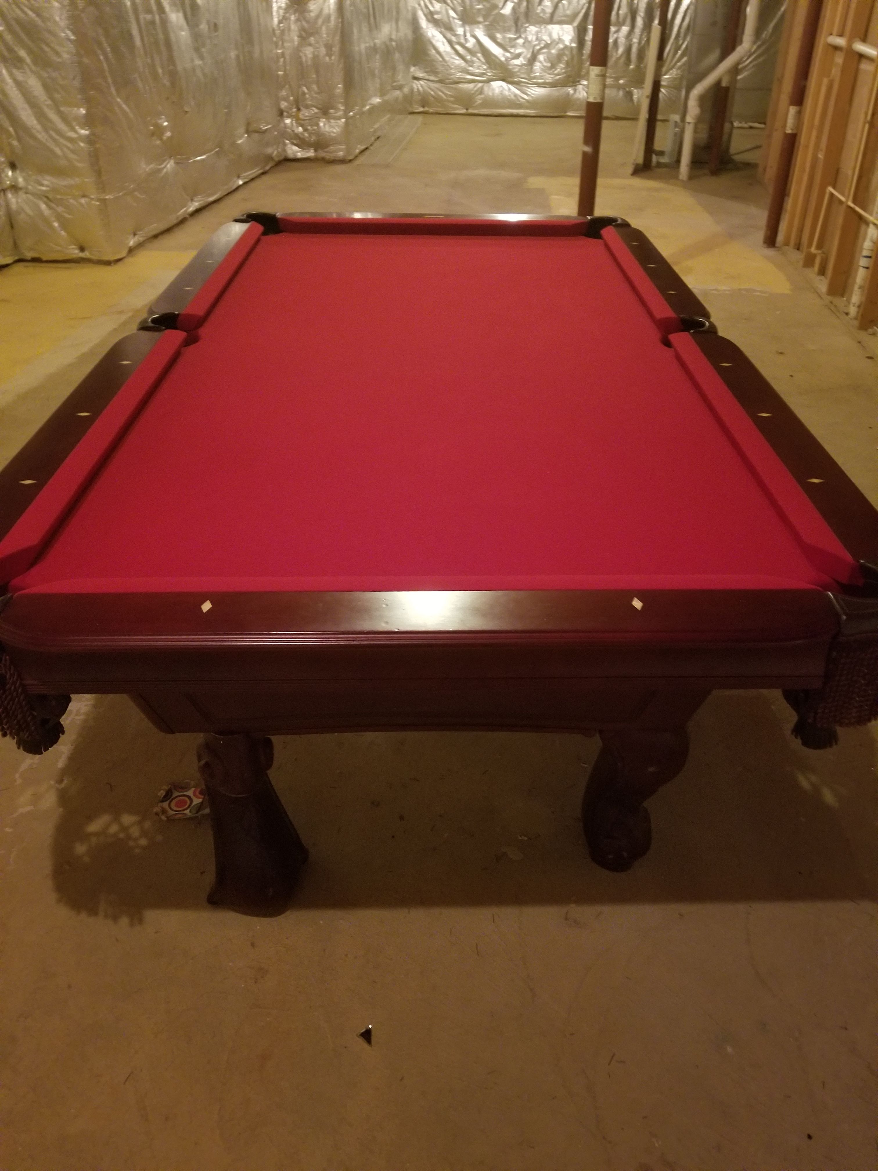 Pool Table no longer available