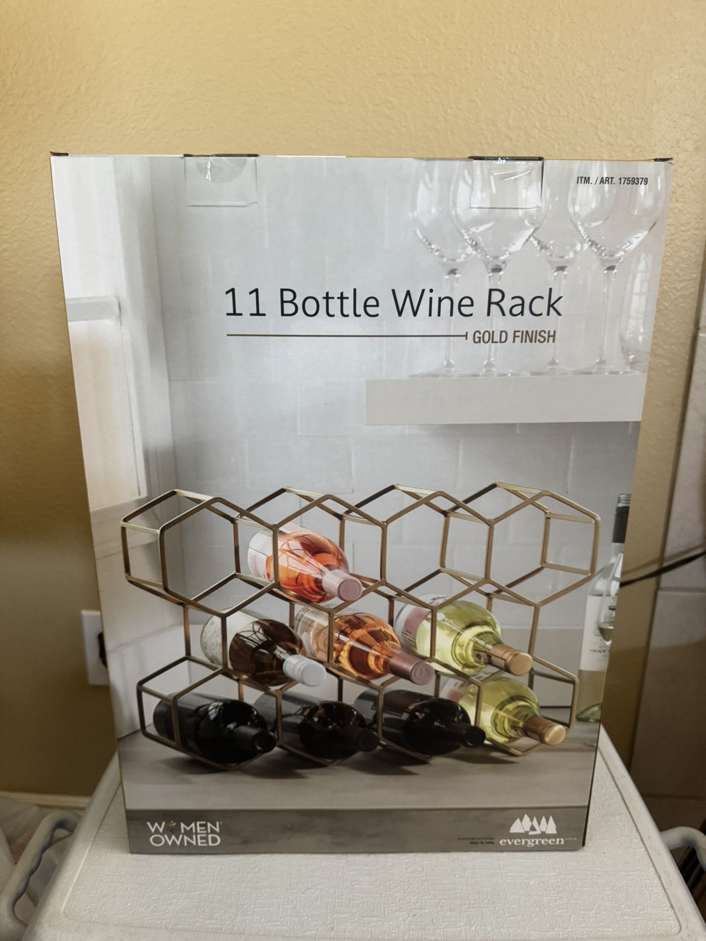 11 Bottle Wine Rack