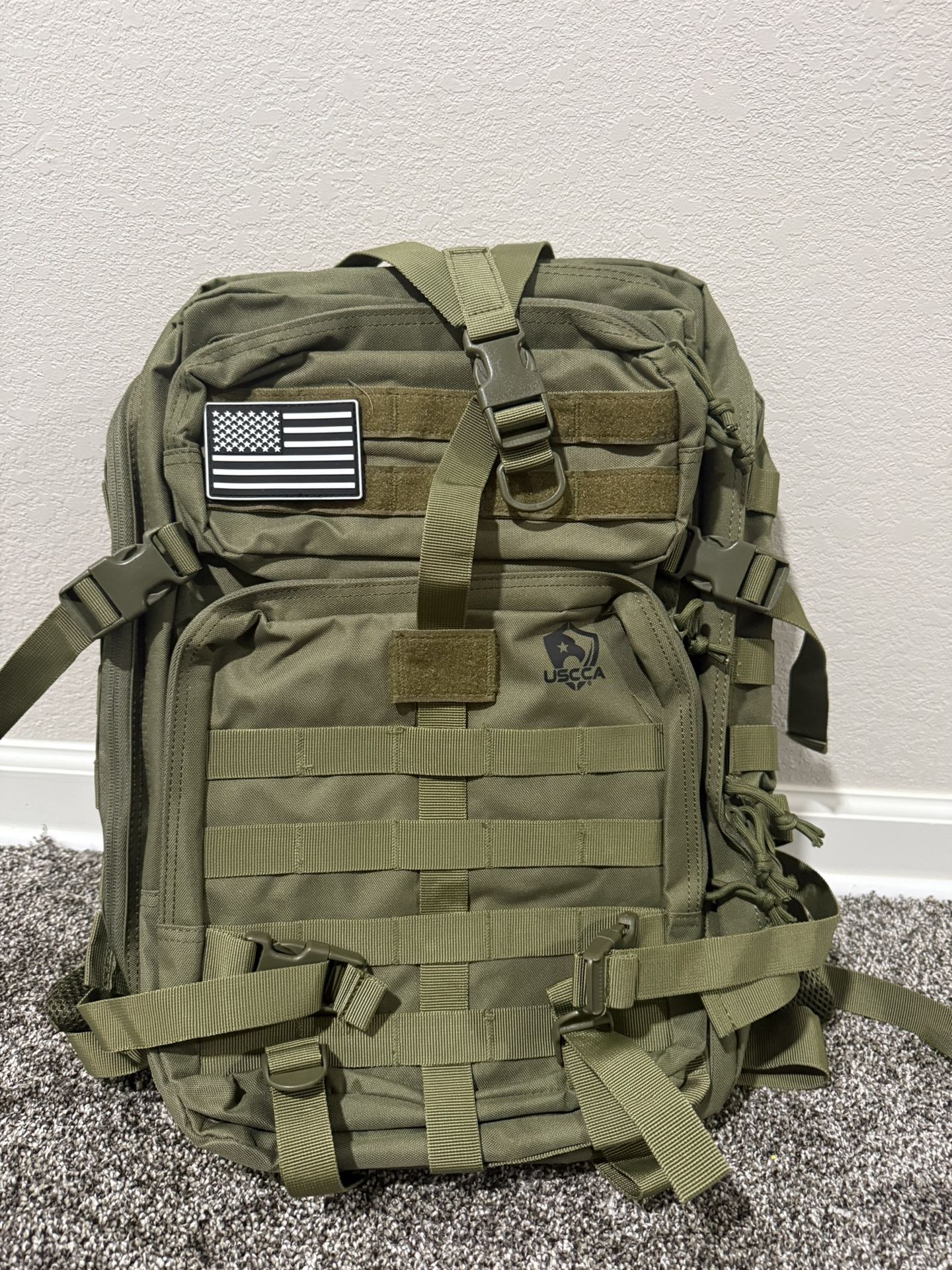 45L Olive Green Backpack
