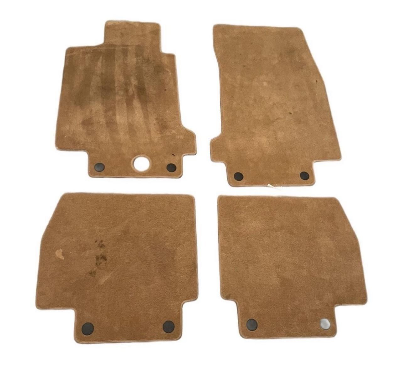 OEM Maserati Tan Floor Mats, Full Set Of 4